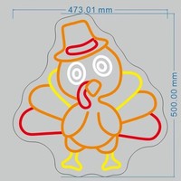 Décoration murale intérieure sans MOQ, néons LED en silicone personnalisés avec dos en acrylique, indice de protection IP67, options de couleurs personnalisées