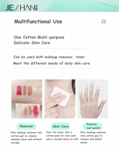 Bán Buôn Người Bán Tốt Nhất Jieshan Hữu Cơ Miếng Bông Nóng Bán 3-Lớp 6.0Cm 100Pcs Dây Kéo Túi 3-Năm Thời Hạn sử dụng Cho - Product Image 6