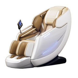 เก้าอี้นวดตัว AUX 608R แบบเต็มตัว ราง SL ระบบกลไกคู่ อัตโนมัติ ไฟฟ้า สำหรับใช้ในบ้าน สีขาวเทา - Product Image 4