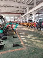 Livraison gratuite, mini-excavatrice de 1,5 tonne, moteur EPA, machine d'excavation puissante, fiable, durable, excavatrice compacte sur chenilles