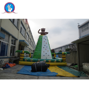 High quality Hop jump climb inflatable big sport climbing wall climbing game of game for selling - Product Image 3