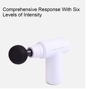 Masaje Muscl Pistola de masaje calentada Oem Inalámbrico Compresión caliente y helada Pistola masajeadora corporal inalámbrica con calor y frío - Product Image 6