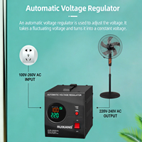 Regulador de Voltaje Automático Inteligente para el Hogar, 1KVA 2KVA, Monofásico, para Refrigerador, Precio al por Mayor