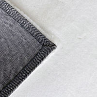 Tapis de luxe en fausse fourrure de lapin, antidérapant, pour salon et maison