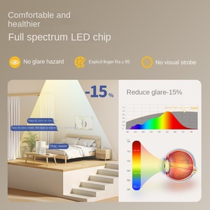 Khách sạn đương đại phòng ngủ phòng khách ánh sáng trong nhà trang trí bề mặt gắn nhôm tròn dẫn đèn trần - Product Image 3