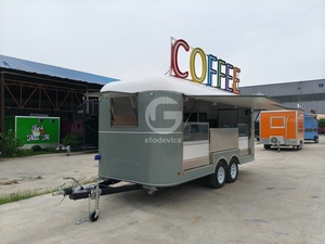 <span class=keywords><strong>Remorque</strong></span> alimentaire mobile pour pizzas et hot-dogs avec service de glaces, bonbons et chips, résistante à la rouille, alimentation intégrée - Product Image 6