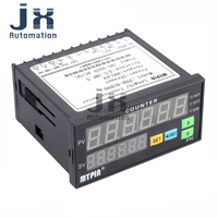 Compteur numérique LED à 6 chiffres MYPIN FH8-6CRNB avec sortie relais 90-265VAC, compteur d'impulsions industriel pour ligne de production