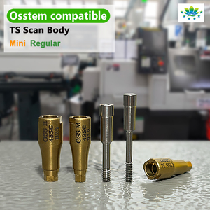 Scanbody Titanium Kompatibel Osstem untuk Implan Gigi CAD/CAM Impresi Digital 3Shape Exocad Scanner OEM ODM Stok Pabrik - Product Image 6