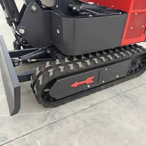 Mini-excavatrice compacte sur chenilles Somate avec moteur Koop, rayon de braquage court, pour travaux agricoles, vergers, ingénierie, construction et creusement de fossés - Product Image 6