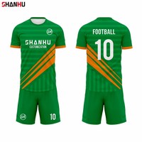 Maillots de football personnalisés, t-shirts et shorts pour hommes, polyester respirant de haute qualité pour l'entraînement au football, les ligues et les tournois