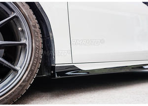 Faldones Laterales Estilo MUGEN con Aspecto de Fibra de Carbono para Honda Civic 11ª Gen 2021-2024, Accesorios para Auto - Product Image 2