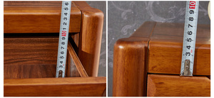 Mueble <span class=keywords><strong>Zapatero</strong></span> Moderno Minimalista de Gran Capacidad Europeo, Madera Maciza <span class=keywords><strong>Color</strong></span> <span class=keywords><strong>Cerezo</strong></span>, <span class=keywords><strong>Zapatero</strong></span> de Pared Cerrado - Product Image 4