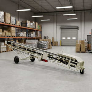 สายพานลำเลียงแบบพกพา S J CONVEYORS บำรุงรักษาง่าย โครงสร้างทนทาน ทนความร้อน มอเตอร์ประหยัดพลังงาน ใช้งานได้อย่างมั่นคง - Product Image 6