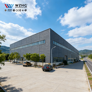 โกดังโครงสร้างเหล็กสำเร็จรูปความแข็งแรงสูง สำหรับเก็บเกี่ยวผลผลิตทางการเกษตร อายุการใช้งาน 50 ปี ชุบสังกะสี ได้รับการรับรองมาตรฐาน ISO9001 - Product Image 1