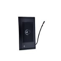Chargeur sans fil rapide pour Toyota Fortuner 2022-2024 avec support de téléphone mains libres, nouveau chargeur de voiture électrique