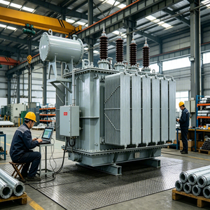 Transformateur de puissance immergé dans l'huile à haute efficacité 115 kV 20 MVA, directement du fabricant avec 35 ans d'expérience - Product Image 5