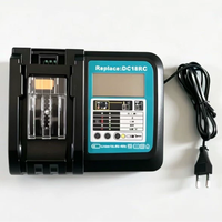 Compatible avec le chargeur de batterie au lithium Makita 14,4V-18V avec écran LCD