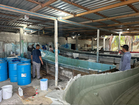 Résine polyester insaturée GP, pour bateaux de pêche en fibre de verre, réservoirs d'eau, toboggans, résine transparente et durcisseur