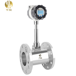 Vortex Flowmeter Stainless Steel DN100 Flange Connection Temperature Pressure Compensation For Steam Gas Liquid - Product Image 1