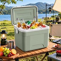 Glacière portable OEM personnalisée 10L, boîte isotherme, maintien au froid pendant 72 heures pour le camping, les pique-niques, les voyages en plein air