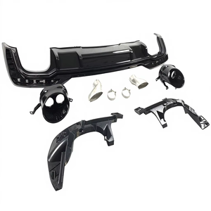 Diffuseur de pare-chocs arrière pour Audi RS4 <span class=keywords><strong>A4</strong></span> 2020 20212022 <span class=keywords><strong>2023</strong></span> Style Normal - Product Image 2