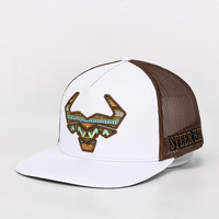 Chapeau de papa en coton à 5 panneaux personnalisé avec logo brodé, maille tissée OEM de haute qualité pour les sports de plein air pour les scènes de ski, vente en gros
