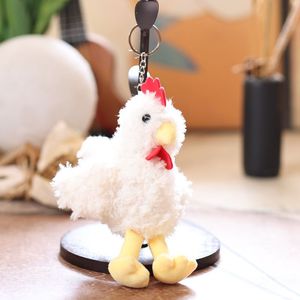 Lindo Peluche de Pollo Mini Esponjoso, Muñeco de Peluche Suave, Llavero de Moda para Decoración de Bolsos y Accesorios Diarios Encantadores - Product Image 4