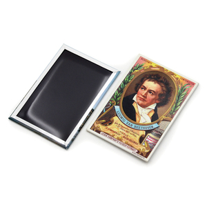 Imán de nevera personalizado de hojalata con diseño rectangular de 53*80mm, recuerdo de <span class=keywords><strong>Praga</strong></span>, República Checa, <span class=keywords><strong>Europa</strong></span>, para viajes. - Product Image 3