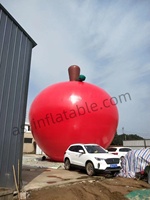 Pomme gonflable géante, modèle de fruit gonflable pour la publicité et la décoration d'événements