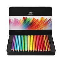 Crayons de couleur à l'huile et à l'eau Niaoni 100 120 couleurs, boîte en métal, ensemble de dessin professionnel Acuarela Aquarell