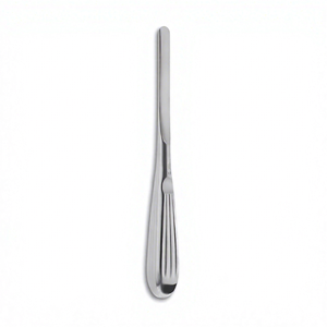 Élévateur nasal pour fracture Boies, argenté, manuel, instrument chirurgical dentaire, classe I, poignée moletée - Product Image 1