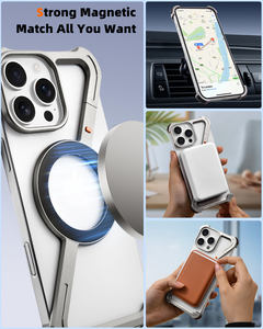 Casing ponsel bentuk Z, desain minimalis pengisian daya magnetik, mudah dirakit - Product Image 2