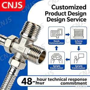 <span class=keywords><strong>CNJS</strong></span> poli acier inoxydable 201/304/316 raccord de tuyau de mamelon mâle femelle long/court filetage hexagonal basse pression pour la connexion - Product Image 4