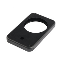 Cadre photo en aluminium anodisé et acier inoxydable usiné CNC pour le tournage du bois OEM JIACAI JC-0011