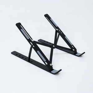 Supporto per laptop pieghevole supporto per <span class=keywords><strong>computer</strong></span> portatile in alluminio di raffreddamento portatile supporto per riser <span class=keywords><strong>da</strong></span> tavolo supporto per aumentare la staffa - Product Image 2