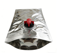 Sacs en plastique PE à valve pour l'emballage alimentaire, café et noix en supermarché, structure aluminium-plastique, anti-oxygène, anti-lumière, thermoscellables, longue durée de conservation