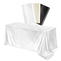 Rectangle tache nappe anniversaire mariage décoration fête nappe noir blanc pique-nique nappe fête fournitures