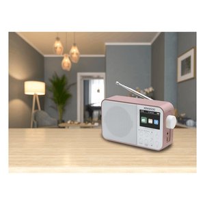 Radio DAB+ (Rechargeable) Or rose CR M30DAB R - Product Image 4