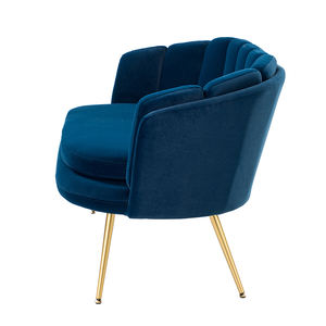 وسادة مبطنة بالمقعدين-أريكة قماشية فاخرة بتصميم حديث لغرفة المعيشة/الفندق - Product Image 4