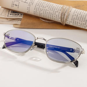 Nuevas Gafas de Sol Ovaladas para Mujer, Protección UV400, Marco de Plástico y Metal, Lentes Negras, Material PC, Estilo Urbano a la Moda - Product Image 1