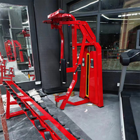 Équipement de fitness en acier Gym Pin Load Selection Machines Pec Fly Arrière Delt et Bras Exercice Assis Poitrine et Dos Trainer