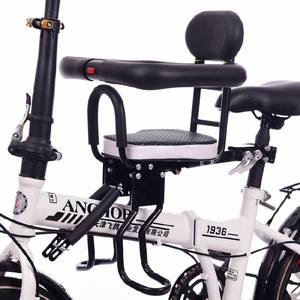 Enfant vélo siège avant sécurité enfants bébé montage <span class=keywords><strong>porte</strong></span>-vélo coussin Ultra-amortisseur réglable VTT chaise - Product Image 6