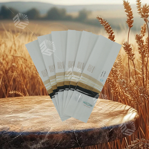 Биоразлагаемый пакет из крафт-бумаги с магнитной застежкой и клапаном для пищевых продуктов, для зерна (пшеница, кукуруза), риса, муки, 1 кг, 2,5 кг, 5 кг - Product Image 5