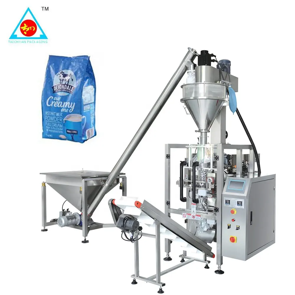 Equipamento multifuncional automático, equipamento completo para glicose em pó, farinha milho, 1kg, 2kg, 5kg, máquina de embalagem, bom serviço