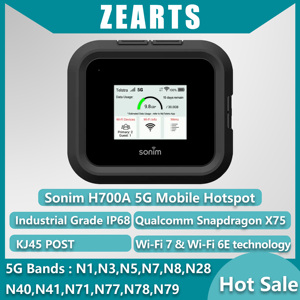 Sonim H700 X75 chip 5G Hotspot Móvil WI-FI 7 Router con clasificación IP68, 6000mAh, puerto Ethernet de 2.5Gbps, 5GHz 6GHz - Product Image 1