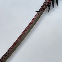 Épée de dragon de feu populaire pour homme, 132 cm, 2,9 kg, pour collection de cosplay