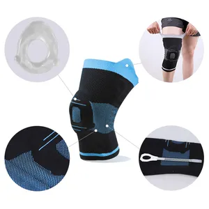 Binnen Siliconen Pad En Ondersteuning Bars Knie Braces Gym Knie Ondersteunt