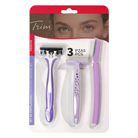 Rasoir manuel à triple lame affûtée, personnalisation de la couleur du manche, outil de rasage quotidien économique pour hommes, vente en gros