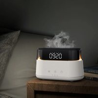 Pour SCENTCARES maison H2O USB électrique brume fraîche ultrasonique feu flamme huile essentielle Air arôme diffuseur humidificateur ménage