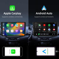 Pemutar Multimedia mobil 2Din 1Din, pemutar Multimedia Android 7/9/10 inci, pemutar DVD mobil dengan fitur GPS WIFI Bluetooth, Radio mobil